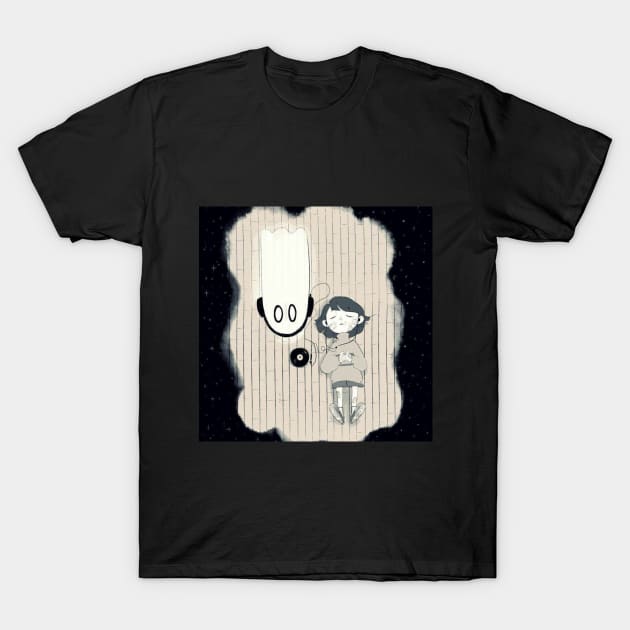 Napstablook after a great meal T-Shirt by SpearMintT